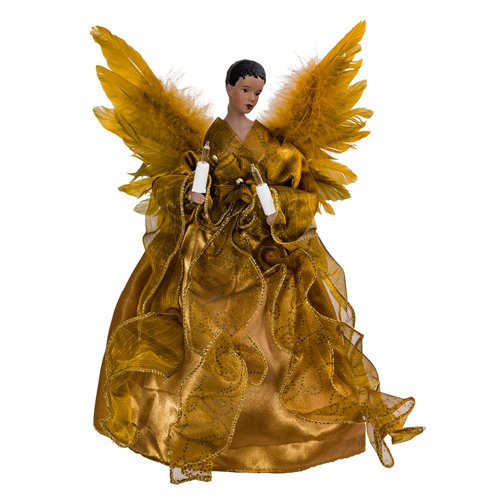 Kurt Adler African American Angel Tree Topper & Reviews Wayfair